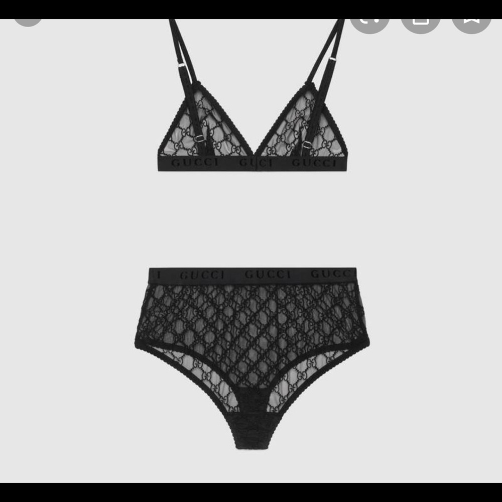 Gucci 2pc lingerie